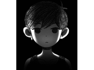 OMORI TITLE SCREEN (Black Space).gif