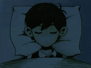 Omori wakeup day.gif