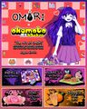 catering menu from the "Art of OMORI" exhibition [Aug 2 2022]