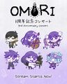 3rd anniversary concert promo art [mar 1 2024]